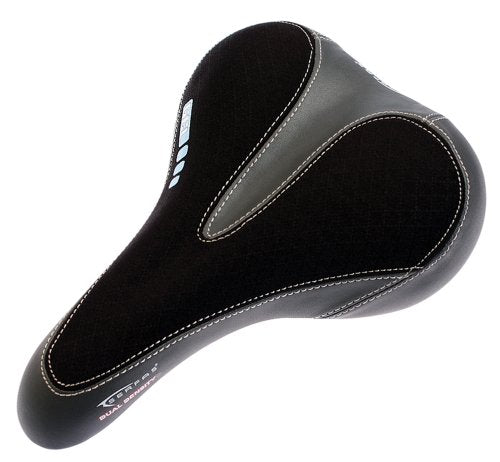 SERFAS DUAL DENSITY LADIES SADDLE - LYCRA Diamond pattern