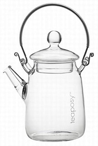 Tea for One Teapot 12oz, Simply Glass