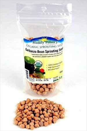 Garbanzo Sprouting Seeds - 8oz