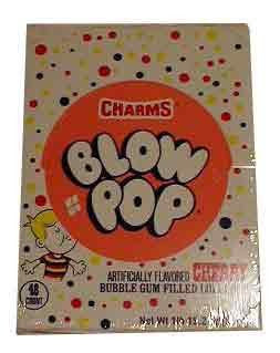 CHARMS, BLOW POP CHERRY