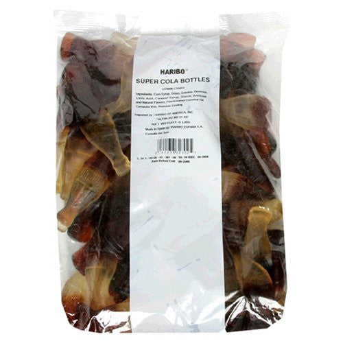 GUMMI SUPER COLA BOTTLES 5#
HARIBO - Bulk
