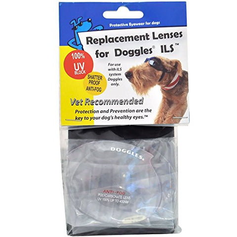 Doggles ILS Replacement Lens - Clear, Extra Small