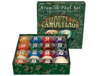 Pool Aramith Camouflage Set 2 1/4''