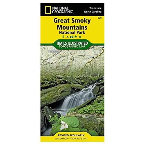 National Geographic- Great Smokies National Park Trails (Map)