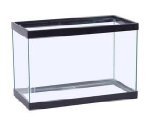 STANDARD RECTANGULAR AQUARIUM TANK, BLACK 10 GALLON