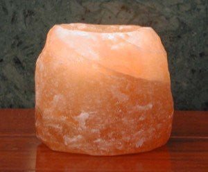 Himalayan Salt Lamps - Tea Light Holder 2-1/4 Tall