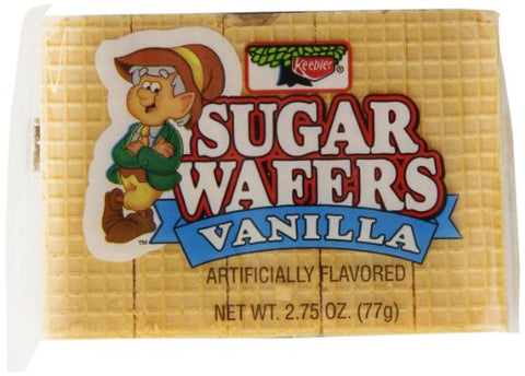 Keebler Sugar Wafer Cookies Vanilla Flavor 2.75 oz