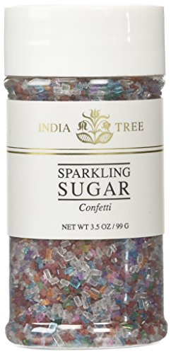 Confetti Sparkling Sugar, Small Jar 3.5 oz