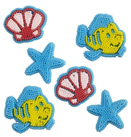 Wilton Icing Decorations - The Little Mermaid (9 pcs)