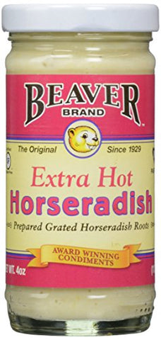 Beaver Extra Hot Horseradish 4 oz