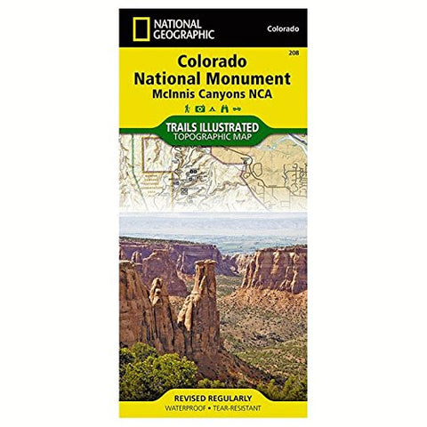 National Geographic- Colorado National Monument Trail (Map)