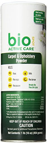Bio Spot Active Care Carpet Powder, 16 Ounce