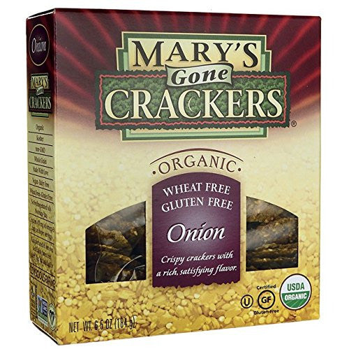 Crackers Onion 6.5 oz. box