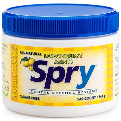 Spry Mints 240 ct Jar – Lemonburst