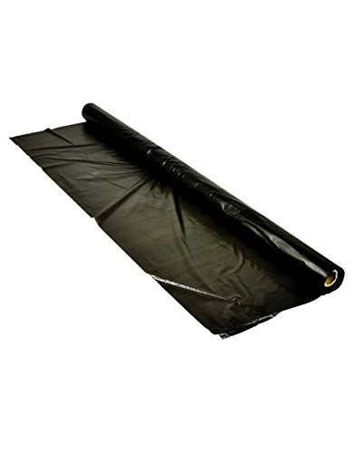 100 ft x 40 inch Black Tablecloth Roll, Plastic (Each)