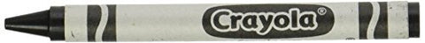 Bulk Crayons, Regular Size - Black, 12 ct.