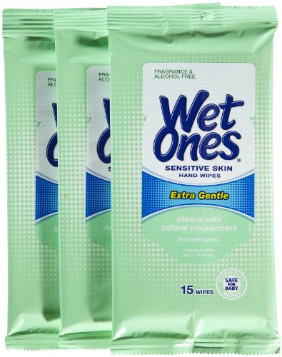 Wet Ones Sensitive Skin 15-count