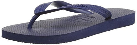 Men's Top Flip Flops - Navy Blue, Size 8 US