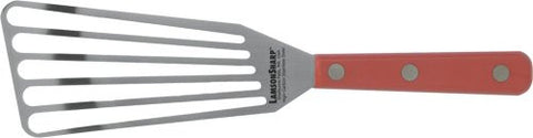 3" x 6" Chef's Slotted Turner, red