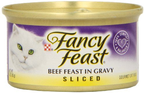 Fancy Feast Sliced Beef Feast 3 oz