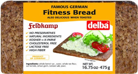 Delba Fitness Bread, 16.75 oz