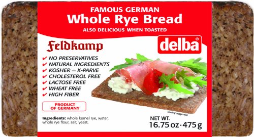 Whole Rye Bread, 16.75 oz
