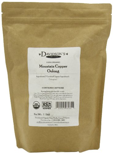 Davidson's Organics, Mountain Copper Oolong (Loose Leaf), 16 oz Bag