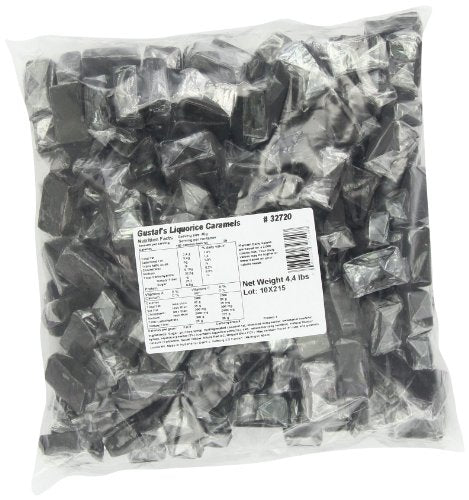 Gustaf's Caramels - Licorice Caramels - 4.4lbs