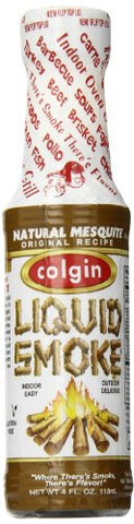 COLGIN Sauces Meat Mesquite Liquid Smoke 6/4 OZ