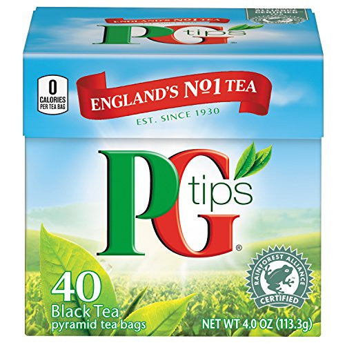 PG Tips Pyramid Bags 40 bags