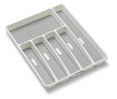 Large Silverware Tray (6 compartment) White 15.8"x12.75"x1.8"
