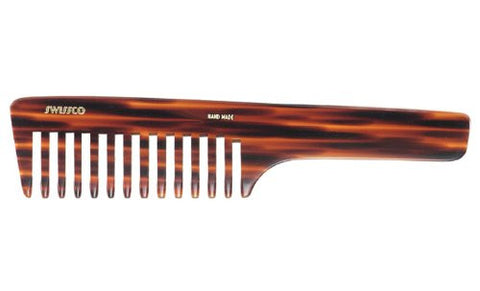 Tortoise Handle Comb Wide Tooth