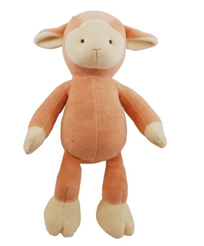 Simply Fido -10" Lolly Lamb Organic Plush Toy w/ Squeaker