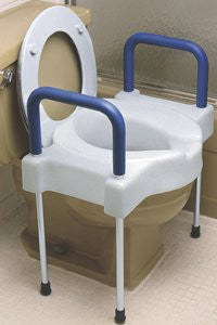 Extra Wide Tall-Ette Elevated Toilet Seat with Legs