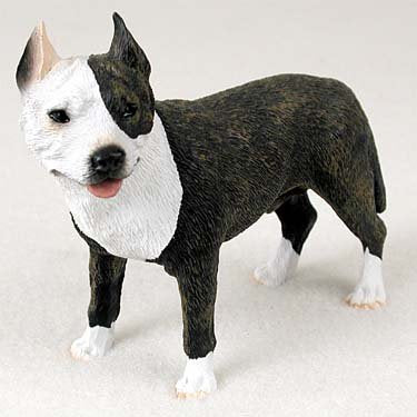Pit Bull Terrier Brindle Standard Figurine