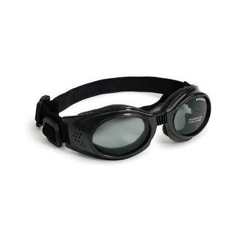 Doggles Originalz Black Frame/Smoke Lens, Large