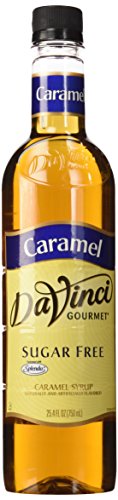 Davinci Gourmet Sugar Free Syrups Caramel Plastic Bottle 750 ml