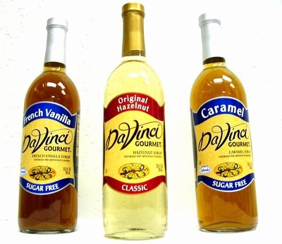 Da Vinci Gourmet Sugar Free Syrup Butter Rum Glass Bottle 750 ml
