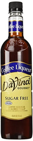 Da Vinci Gourmet Classic Syrups Coffee Liqueur Plastic Bottle 750 ml