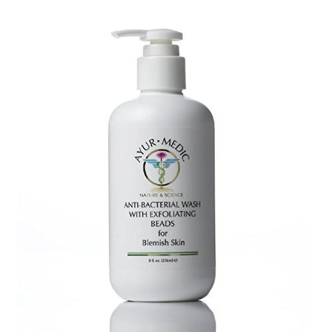 Ayur-Medic Anti-Bacterial Wash with Exfoliating Beads (8 oz)