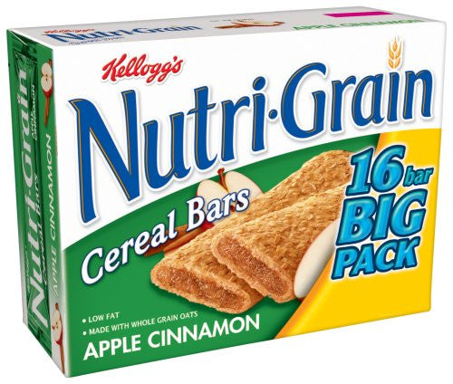 Nutri-Grain 16 Cereal Bars Apple Cinnamon