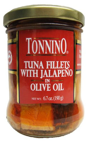 Tuna Filet Jar with Jalapeno