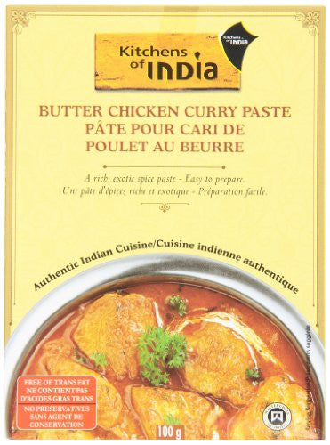 Kitchens Of India Paste for Butter Chicken Curry -- 3.5 oz