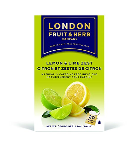London Fruit & Herb Company Teas - Lemon & Lime Zest (20 Teabags)