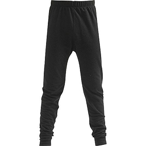 Youth Double Base Layer Pant - Black - Large