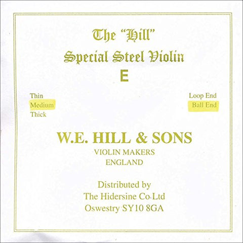 W.E. Hill & Sons Violin E, Ball