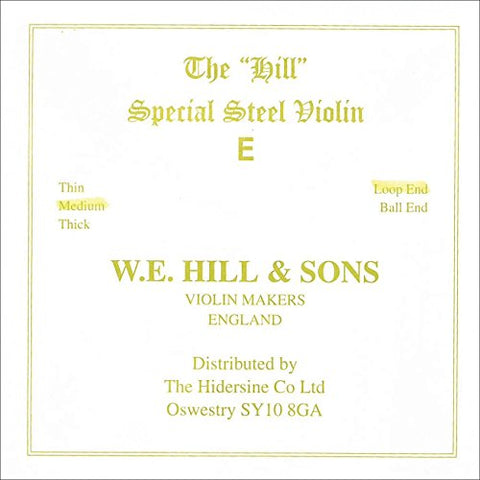 W.E. Hill & Sons Violin E, Loop