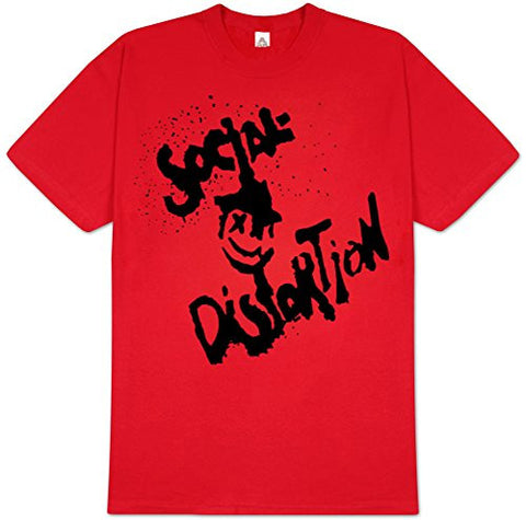 Social Distortion Happy Face T-Shirt Size M