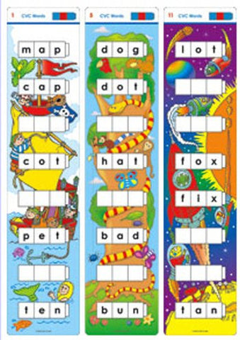 Unifix Word Ladders: CVC Words