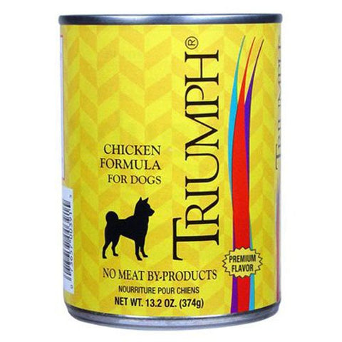 Triumph Pet Industries Canned Dog Food, Chicken 13.2 oz